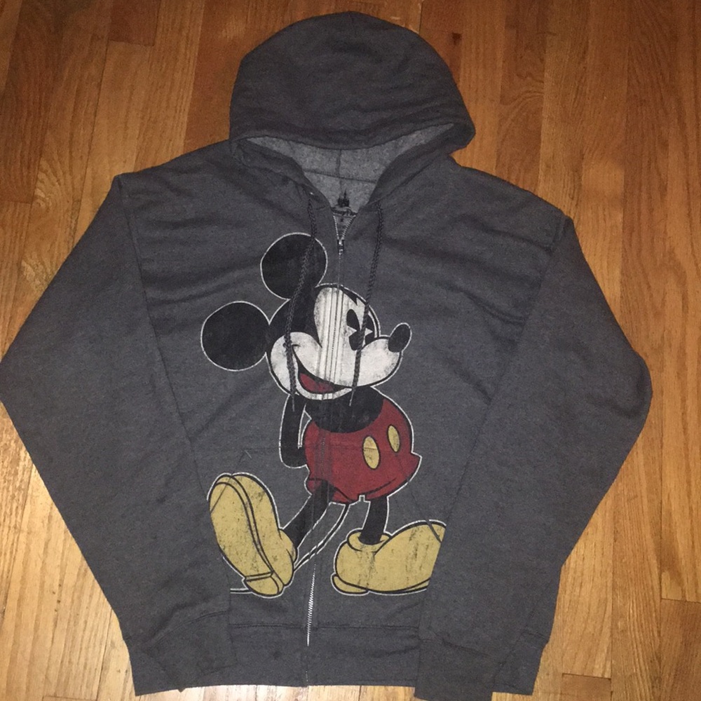 Grey Mickey Mouse jacket